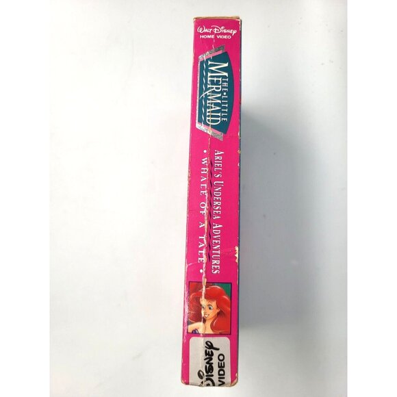 Disneys the Little Mermaid - Ariels Undersea Adventures - A Whale of a Tale VHS - Picture 2 of 6